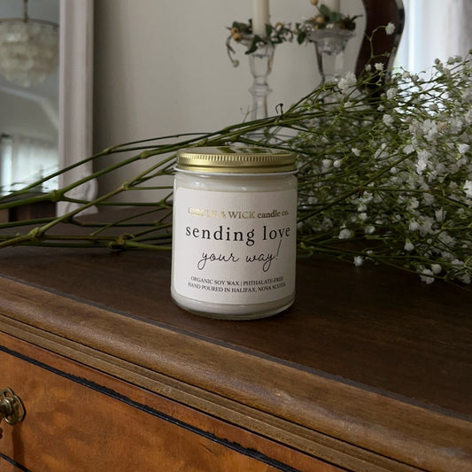 Sending Love Your Way - 9oz Candle