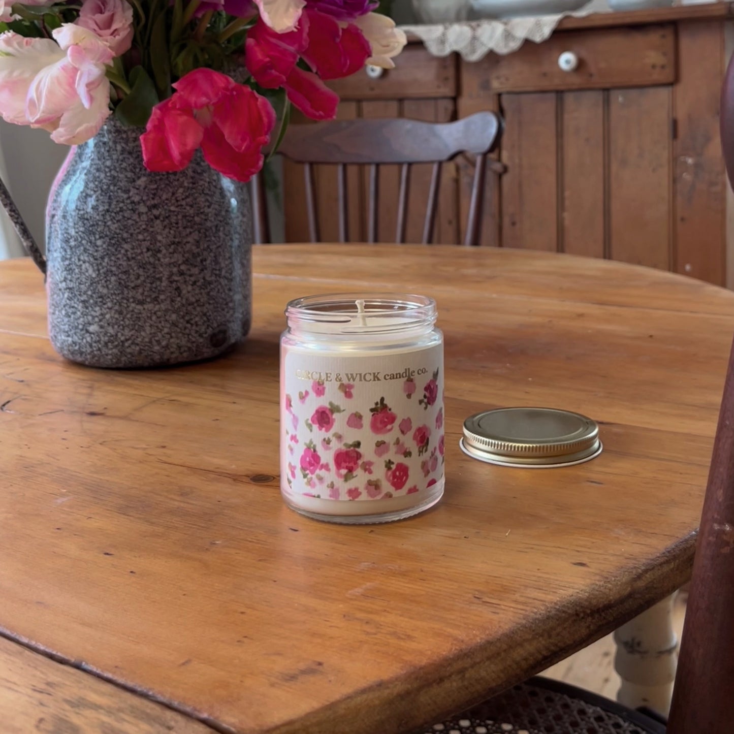 Rose & Sandalwood - 9oz Candle (Limited Edition)