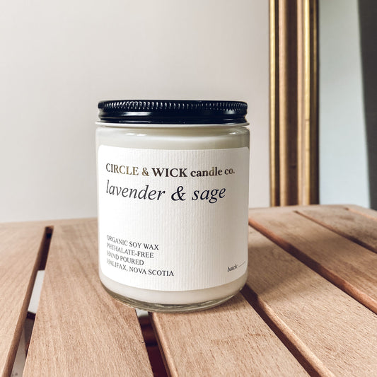 Lavender & Sage - 9oz Candle