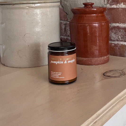 Pumpkin & Maple - 9oz Candle