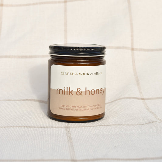 Milk & Honey - 9oz Candle